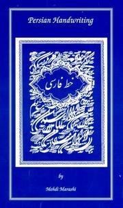 Cover of: Persian Handwriting