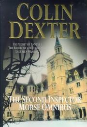 Cover of: The second Inspector Morse omnibus