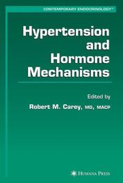 Hypertension and hormone mechanisms