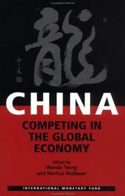 Cover of: China: Competing in the Global Economy
