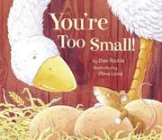 Cover of: You're too small!