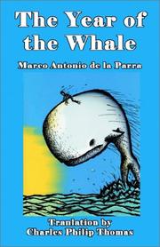 Cover of: The Year of the Whale | Marco Antonio De LA Parra