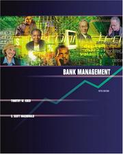 Cover of: Bank management by Timothy W. Koch