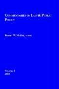 Cover of: Commentaries On Law & Public Policy