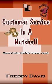 Cover of: Customer Service in a Nutshell