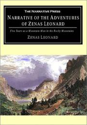 Narrative of the adventures of Zenas Leonard by Zenas Leonard
