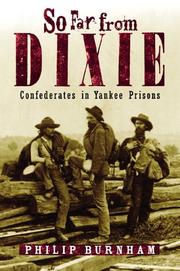 Cover of: So far from Dixie: Confederates in Yankee prisons