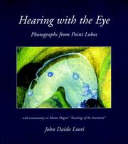 Cover of: Hearing with the Eye: Photographs from Point Lobos (Dharma Communications)
