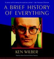 Cover of: A Brief History of Everything by Ken Wilber