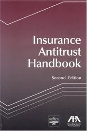 Cover of: Insurance Antitrust Handbook
