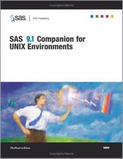 Cover of: SAS 9.1 Companion For Unix Enivronments