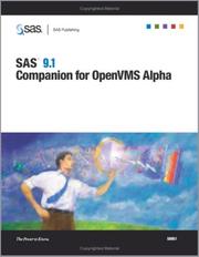 Cover of: SAS 9.1 Companion for OpenVMS Alpha