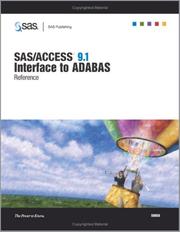 Cover of: SAS/ACCESS 9.1 Interface To Adabas: Reference