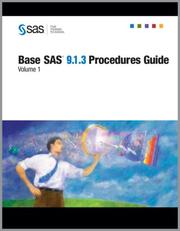 Cover of: Base SAS 9.1.3 Procedures Guide by SAS Institute