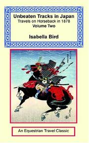Cover of: Unbeaten Tracks In Japan by Isabella L. Bird