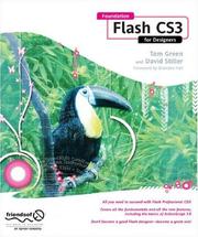Cover of: Foundation Flash CS3 for Designers (Foundation) | Tom Green