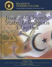Cover of: Issues of church, state & religious liberties: whose freedom, whose faith?