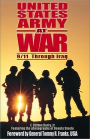 United States Army at war : 9/11 through Iraq