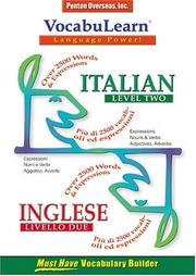 Cover of: Vocabulearn Italian/Inglese: Level Two (Vocabulearn)