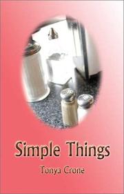 Cover of: Simple Things | Tonya Crone