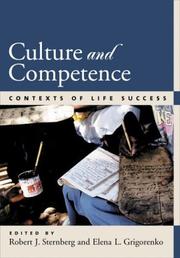 Culture and competence : contexts of life success