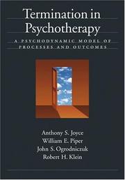 Termination in psychotherapy : a psychodynamic model of processes and outcomes