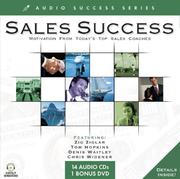 Cover of: Sales Success: Motivation from Today's Top Sales Coaches (Audio Success Series) (Audio Success Series)