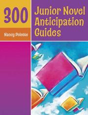 Cover of: 300 Junior Novel Anticipation Guides