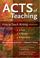 Cover of: Acts of Teaching