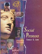 Cover of: Social psychology by Charles George Lord