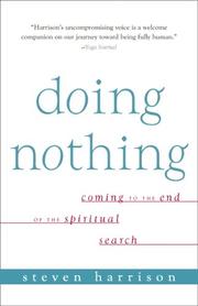 Cover of: Doing Nothing