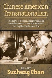 Cover of: Chinese American Transnationalism: The Flow of People, Resources (Asian American History & Cultu)