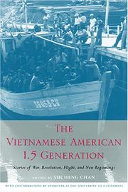 Cover of: The Vietnamese American 1.5 generation: stories of war, revolution, flight, and new beginnings