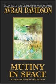 Cover of: Mutiny in Space by Avram Davidson