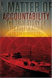 A Matter of Accountability by Trevor Armbrister