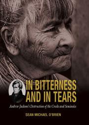 Cover of: In bitterness and in tears by Sean Michael O'Brien