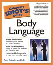 Cover of: The Complete Idiot's Guide to Body Language