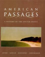 Cover of: American passages: a history of the United States