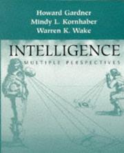 Cover of: Intelligence: Multiple Perspectives