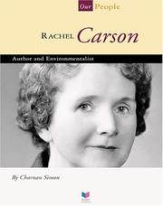 Cover of: Rachel Carson: Author and Environmentalist (Spirit of America, Our People)