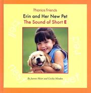 Cover of: Erin and her new pet: the sound of short E