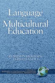 Cover of: Language in Multicultural Education (Research in Multicultural Education and International Perspectives) (Research in Multicultural Education and International Perspe)