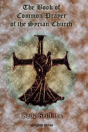 Cover of: The Book of Common Prayer [shhimo] of the Syrian Church