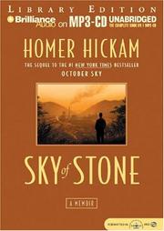 Cover of: Sky of Stone: A Memoir