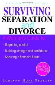 Cover of: Surviving separation and divorce