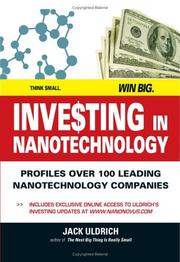 Cover of: Investing in nanotechnology: think small, win big