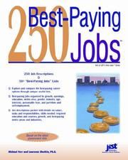 Cover of: 250 Best-Paying Jobs (250 Best-Paying Jobs)