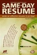 Cover of: Same-Day Resume (Help in a Hurry)