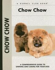 Cover of: Chow Chow (Kennel Club)
