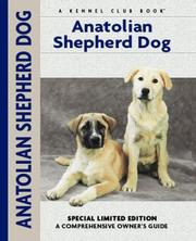 Cover of: Anatolian shepherd dog